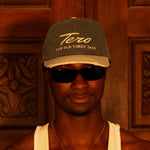 FADED DISTRESSED HAT - BLACK