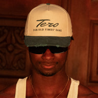 FADED DISRESSED HAT - NAVY