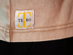 OVERSIZED FADED TEE - CREAM