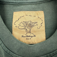 OVERSIZED FADED TEE - AGED GREEN
