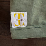 OVERSIZED FADED TEE - AGED GREEN
