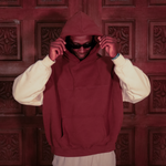 OVERSIZED TWO TONE HOODIE