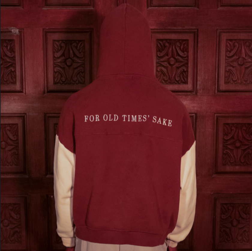 OVERSIZED TWO TONE HOODIE