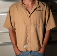 DISTRESSED MECHANIC BUTTON DOWN