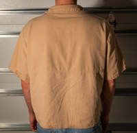 DISTRESSED MECHANIC BUTTON DOWN