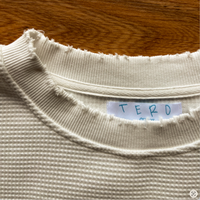 Waffle Tee - Ivory