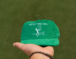CORDUROY "JUST MISSED IT HAT "- KELLY GREEN
