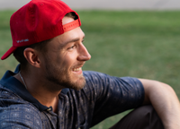 CORDUROY GRILLIN' HAT - RED