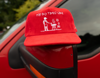 CORDUROY GRILLIN' HAT - RED
