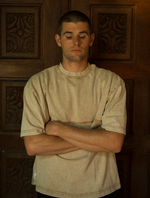 OVERSIZED FADED TEE - CREAM