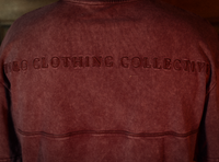 OVERSIZED FADED TEE - WINE