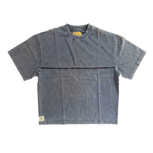 OVERSIZED FADED TEE - NAVY