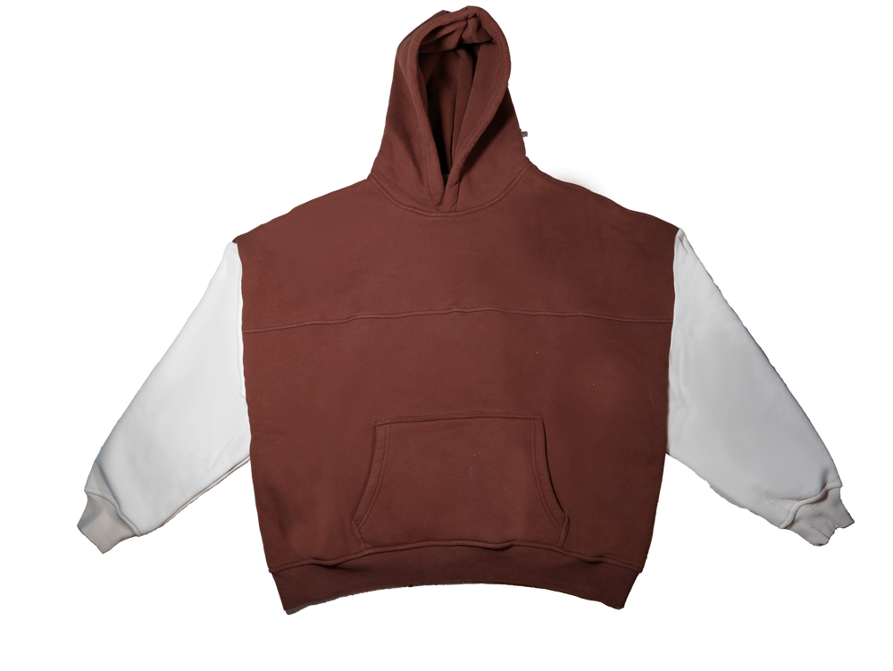 OVERSIZED TWO TONE HOODIE