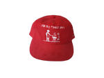 CORDUROY GRILLIN' HAT - RED
