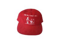 CORDUROY GRILLIN' HAT - RED