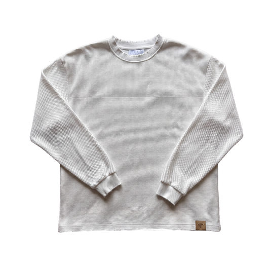 Waffle Tee - Ivory