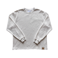 Waffle Tee - Ivory